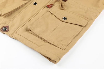 HNS  - Hugo herre vinterjakke i blød sherpa med aftagelig hætte