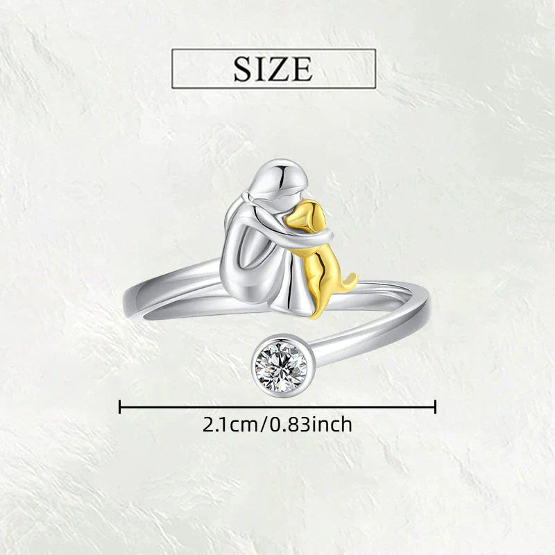 HNS | Dog Embrace Ring