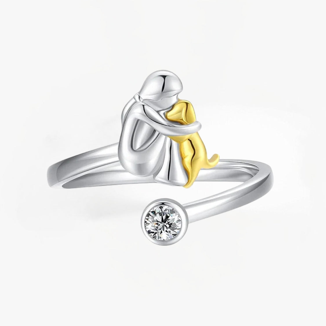 HNS | Dog Embrace Ring
